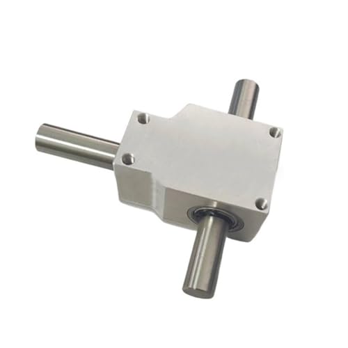 Mechanical Steering 1:1 Transmission Small Reduction Commutator 12mm Shaft 90 Degree Commutator One in Two Out Spiral Bevel Steering Gearbox Direction Transmission