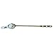 LASCO 04-1763 Deluxe Metal Handle Die Cast Nut and Thread Brass Arm Toilet Flush Lever, Chrome Plated