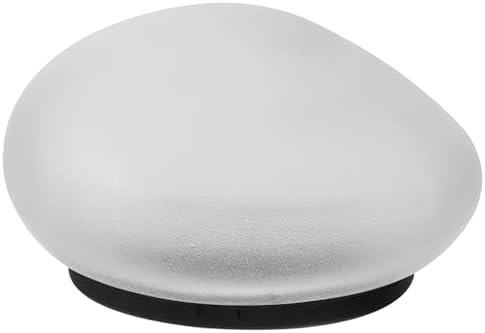 SUPVOX Solar Garden Lights, Solar Paving Stones Decorative Pebble Lights, Landscape Lighting Lamp for Garden, Patio, Pathway Decoration