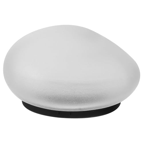 SUPVOX Luci solari da giardino, pietre solari per pavimentazione, luci decorative a forma di ciottolo, lampada per illuminazione paesaggistica per giardino, patio, cortile, vialetto