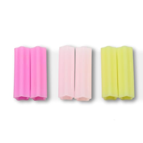 6 peças de capa de tesoura de silicone em forma de estrela, capa de tesoura, manga de tesoura, prote