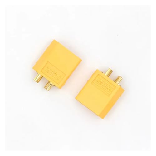 Conectores tipo bala XT60 con aislamiento premium para baterías Lipo de drones 6