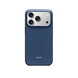 Immagine di Beats Custodia per iPhone 17 Pro con MagSafe e Controllo fotocamera, finitura opaca, fodera in microfibra - Blu roccia madre
