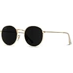 WearMe Pro - Reflective Lens Round Trendy Sunglasses - Image 3