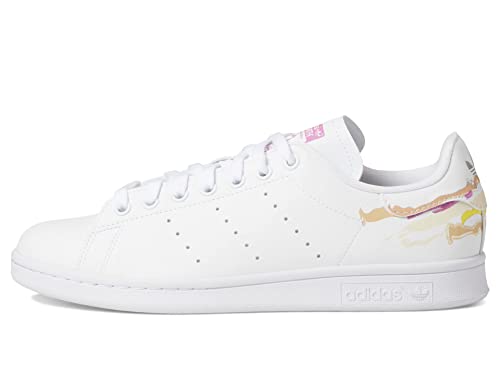 Image of adidas Originals Women's Stan Smith, White /Pulse Lilac /Silver Metallic, 9