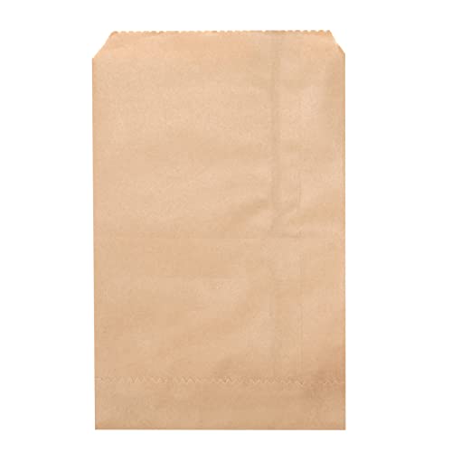 Tendwarm BROWN-3X5 100 Pcs 3X5 Inches Brown Kraft Paper Treat Bags Flat Favor Bag thumb #3