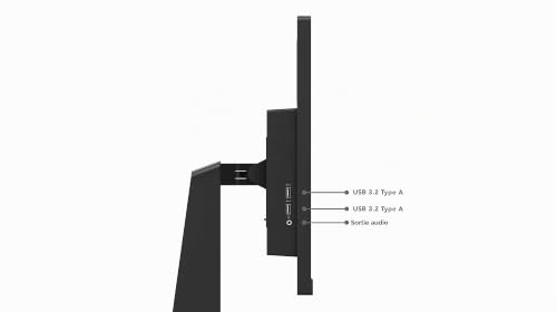 Lenovo Legion Y27q-30 - Écran Gaming 27" EyeSafe (2K QHD, IPS, 180Hz, 0.5ms MPRT, HDMI+DP+USB, Câbles DP et USB-A vers B, FreeSync Premium, Haut-parleurs) Réglage en Inclinaison/hauteur/rotation/pivot