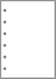 Handy Forms Pocket-Plus Size Planner Insert, 3.5' x 5', 50 Sheets