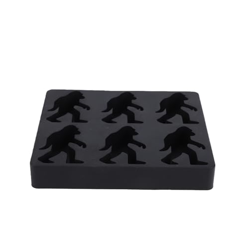 Molde para Cubos de Hielo Flexible de Silicona 6 Cavidades miniatura 3