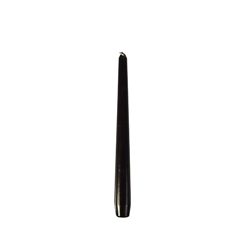Papstar 50 Leuchterkerzen Ø 2,2 cm 25 cm schwarz Spitzkerzen