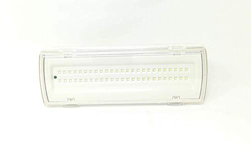 SLS SHOP Lampada di Emergenza con 50 Led Completa