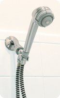 Duromed 641580 Deluxe Hand-Held Body Shower Massager - Chrome