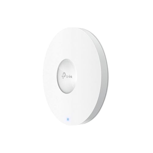Image of EAP610 WiFi 6 AX1800 Wireless Gigabit Access Point, PoE+ Powered, Mesh, OFDMA, MU-MIMO, Seamless Roaming, Cloud Access, White
