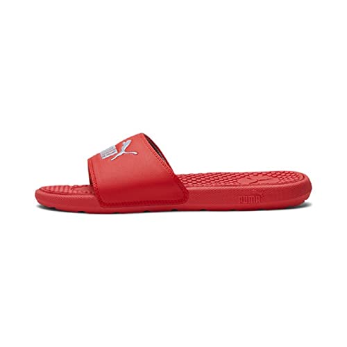 PUMA Cool Cat Campus Slides in Quarry Grey, Size 12