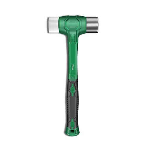 Martillo de goma de doble cara multifuncional para acristalamiento para ventanas, martillo de cabeza de nailon, mazos de goma, herramienta de mano