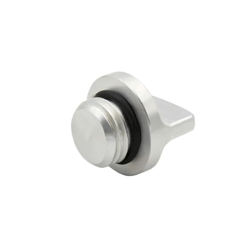 Bouchon huile moto CNC argent pour voyages et roadtrips en Triumph Tiger 1200GT 900