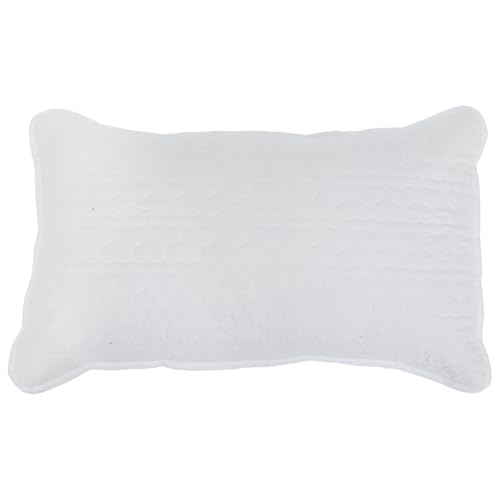 POPETPOP Outdoor Pillow Core Insert for Sleeping Soft Cushion Stuffing and Comfortable Neck Support for Camping Travel and Home Use Single Pack