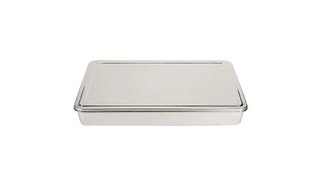 Vriusi Multi-Grid Stainless Steel Seasoning Box With Lid & Holder Tray - Spice Organizer For Kitchen