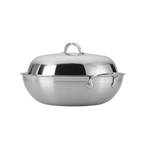 Hestan-ProBond-Professional-Clad-Stainless-Steel-Wok-14-Inches-Induction-Compatible Hestan ProBond Professional Clad Stainless Steel Wok 14 Inches Induction Compatible