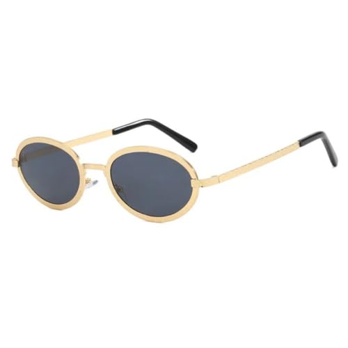 Lunettes de soleil ovales au design vintage et verres de protection UV400