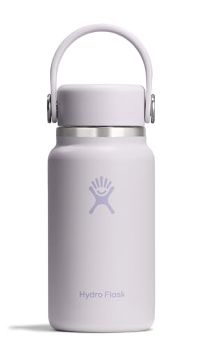 Image of Hydro Flask Micro Bottle - Insulated Mini Leak Proof Flask for Purse or Pocket in 6.7 Oz Cloud Pink