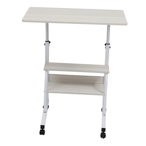ARTIBETTER Wheel Table Desk Lift Sturdy and Elegant for Bedroom Office Sofa