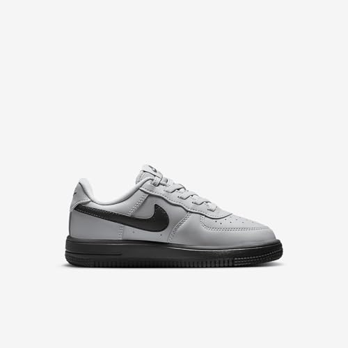 Nike Force 1 Low EasyOn Little Kids' Shoes (HQ3808-001, Wolf Grey/Dark Smoke Grey)3