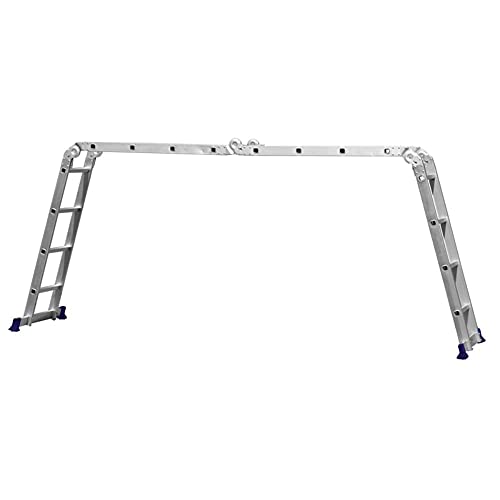 Escada Multifuncional Com Plataforma 4x4 16 Degraus Mor