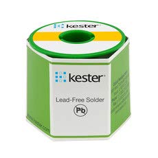 Kester SAC305 275 No-Clean Sn96.5 Ag3.0 Cu0.5 Soldering Wire, 0.062 66 Core (3.3%), 1 lb Spool