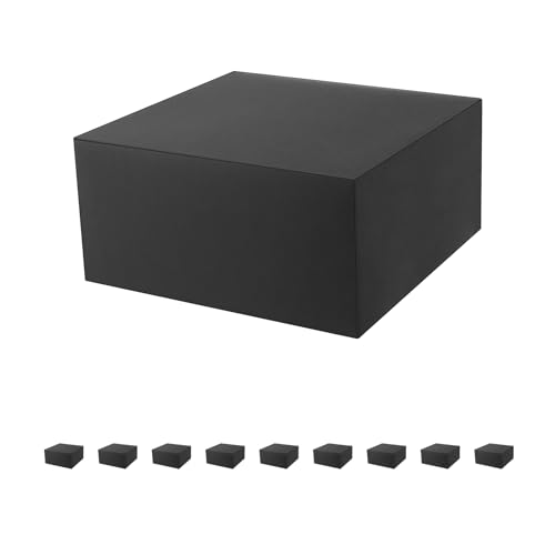 Boîtes Cadeaux avec Couvercles au Fini Noir Mat pour Présentation Soignée PKGMAGIC