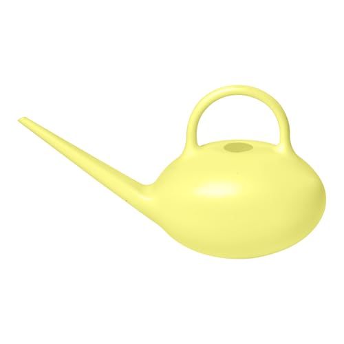ZXJ Small Plastic Watering Can 1/4 Gallon Yellow