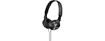 Sony MDR-ZX310 On-Ear Overhead Wired Headphones, Swivel Fold, 3.5mm Headphone Jack - Metallic Black