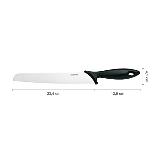 Brotmesser Fiskars mit Wellenschliff und ergonomischem Griff
