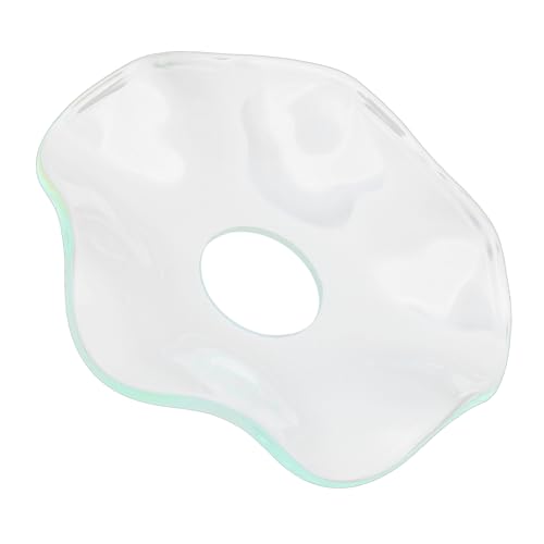 Alipis Lámpara de aromaterapia con Plato de Cristal. Velas de Mini Velas Vela Decorativa Velas aromáticas Protector de Vela de Cristal Receptor de Goteo de Vela Vidrio Transparent