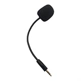 Risveglio Microfono di ricambio con riduzione del rumore e asta flessibile per cuffie da gioco FOR e FOR S, microfono leggero da 16 cm per gaming, streaming chat