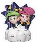 Bougie d'anniversaire Nick The Fairly Odd Parents pour souffler ses vœux magiques