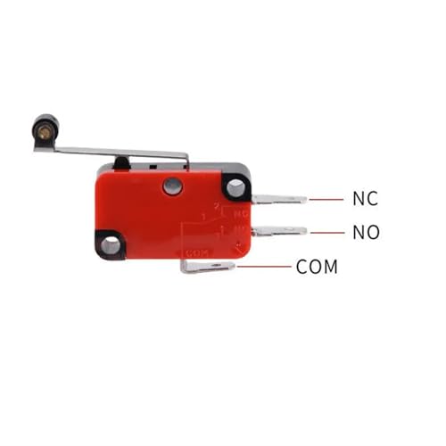 Microrupteur V-156-1C25 robuste avec contacts en alliage durable pour usage intensif