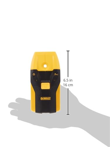 DEWALT Stud Finder, 3/4”, Locate Framing Studs Efficiently with LED Arrows, Ideal for Wood and Metal, AAA Batteries Included (DW0100)