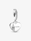 PANDORA Charm Colgante La Giralda de Sevilla Grabable 792017CZ_E022