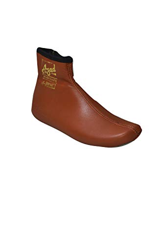 Image of Azad Genuine Leather White Socks
