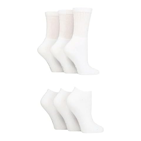 SockShop Ladies Bamboo Sports Socks 6 Pair Pack Cover