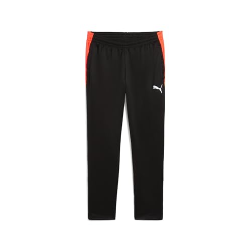 PUMA IndividualLIGA Training Pants, Pantalones de Punto Hombre, PUMA Black-Heat Fire, L