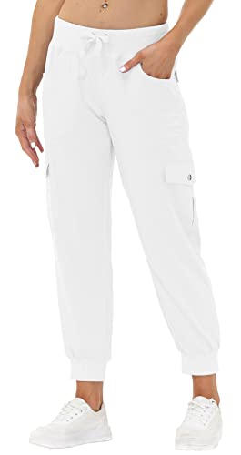 JINSHI Hosen Damen Cargohose Lange Capri Freizeithose Outdoor Jogginghose...