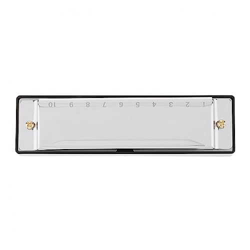 PacuM Harmonica par clé d’instrument 10 trous 20 tons Harmonica C Tone 8K Orgue à bouche en titane avec étui for débutant Harmonica - Les Beatles, Paul McCartney, John Lennon, RIngo Starr, George Harrison PacuM Harmonica par clé d'instrument 10 trous 20 tons Harmonica C Tone 8K Orgue à bouche en titane avec étui for débutant Harmonica – Image 4
