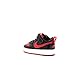 Nike Toddler Borough Low 2 in Black & University Red