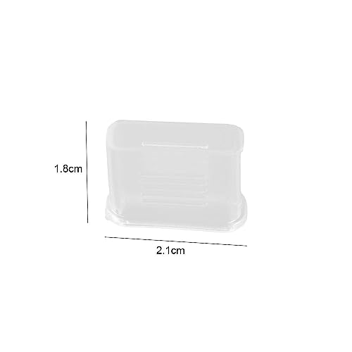 Cubiertas transparentes para silbato Pokinge 50 unidades miniatura 2