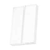 DOITOOL Transparenter und Kartensteckplatz Tischnummernhalter Acryl Selbststehendem Halter Elegante Einfache Tischkartenhalterung für Hochzeit und Buffet