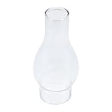 Abat-jour en verre pour lampe ancienne : cet abat-jour est fabriqué dans un matériau de qualité, résistant à une utilisation prolongée. couvercle en verre pour lampe à pétrole