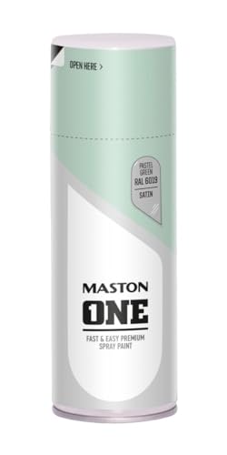 Maston Spray Paint ONE - Satin Pastel Green RAL6019 400ml