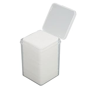 200PCS Draagbare Pluisvrije Doekjes, Nagel Doekjes Zachte Gel Nagellak Remover Pads, Antistatische Anti Pull Puur Katoen…